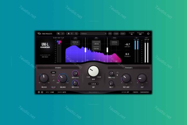现代母带级限制器 Tone Projects Uni-L v1.0.0 WIN&MAC-7audio