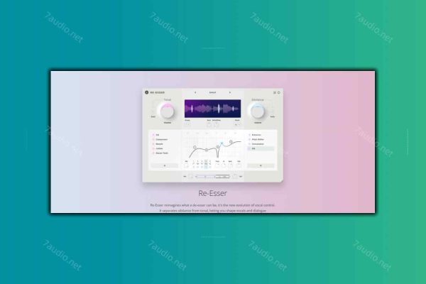 齿音消除器插件 Wavesfactory Re-Esser v1.0.3 R2R WIN-7audio