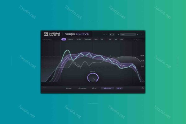 智能人声均衡器插件 Music By Mattie magic.CURVE v1.0.2 WIN&MAC-7audio