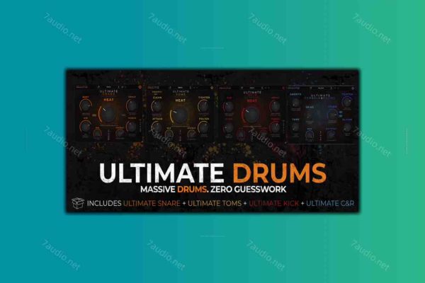 全套鼓组混音插件 Audioloom Ultimate Drum Bundle v2026.09 itUsed WIN-7audio