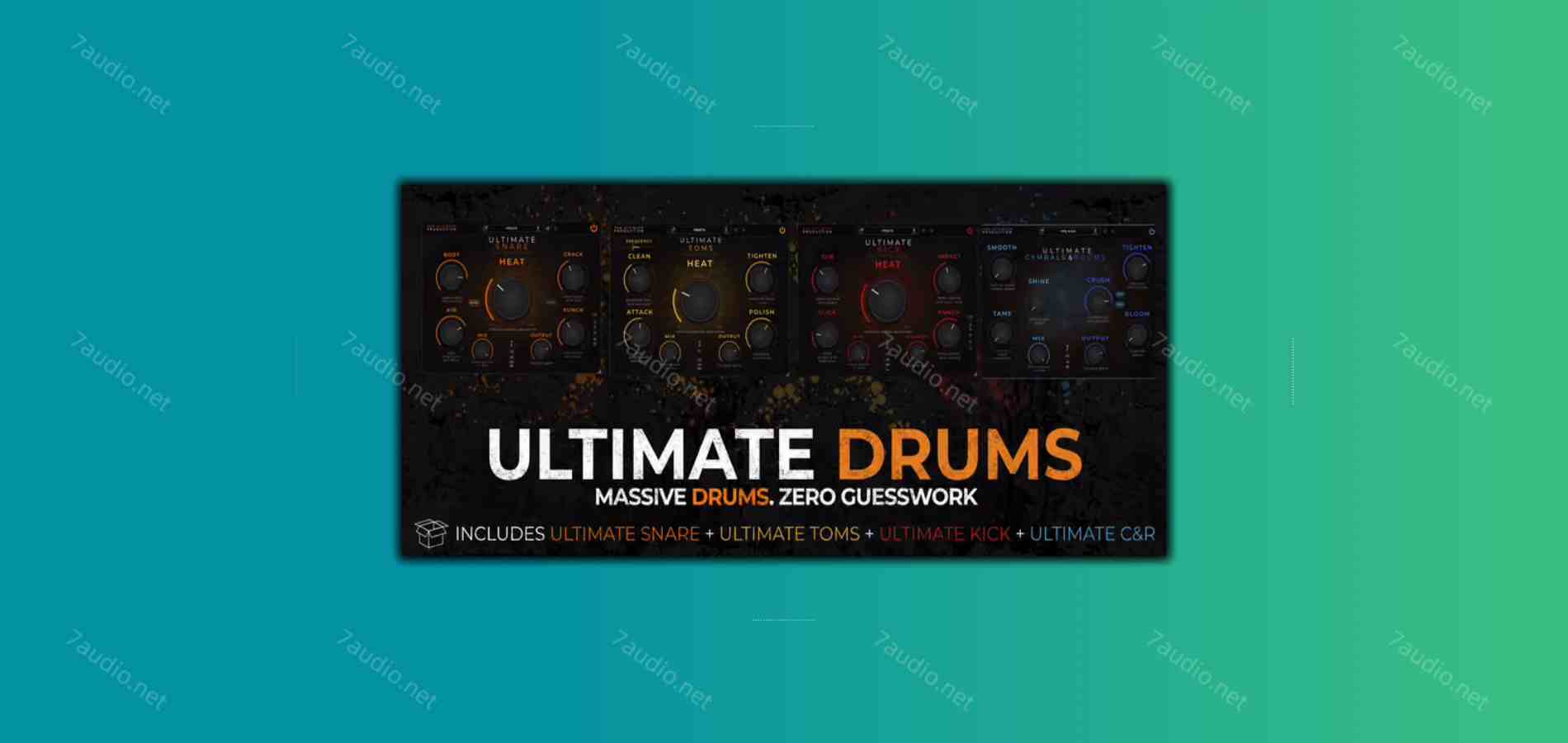 全套鼓组混音插件 Audioloom Ultimate Drum Bundle v2026.09 itUsed WIN