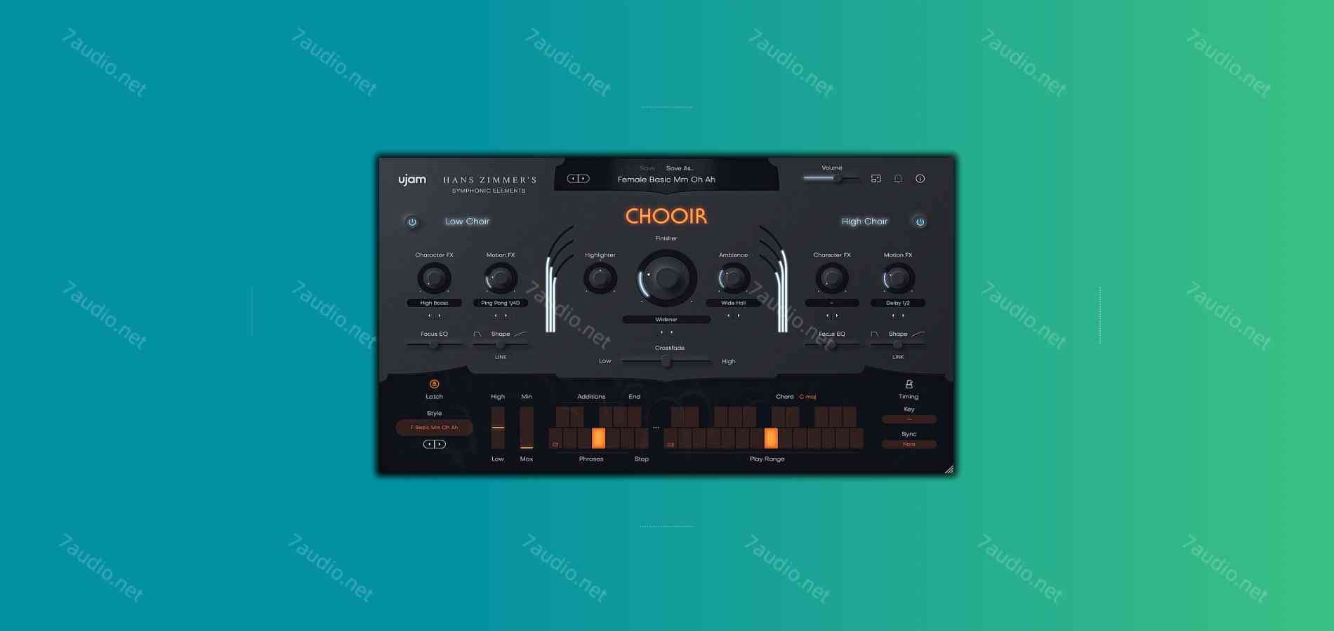 史诗级好莱坞合唱团音源 UJAM Symphonic Elements CHOOIR v1.3.0 WIN&MAC