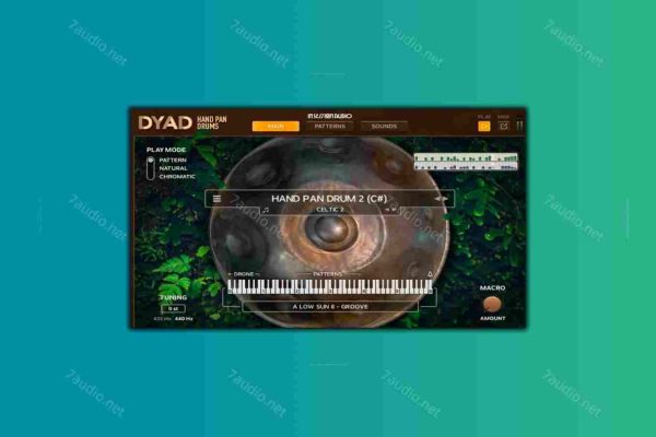 手碟音源 In Session Audio Dyad Hand Pan Drums KONTAKT-7audio