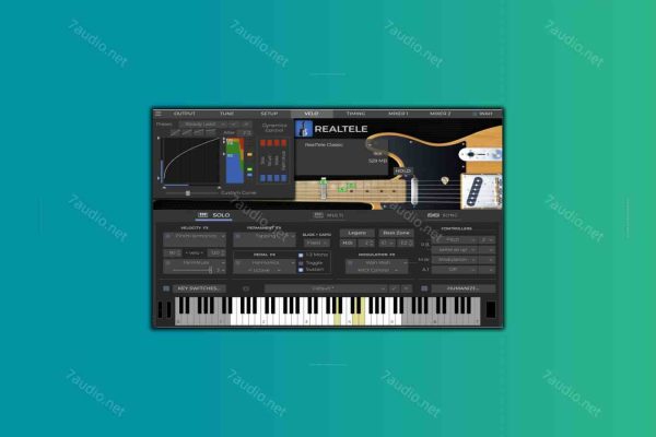 芬达Tele单线圈电吉他 MusicLab RealTele v1.0.0 R2R WIN-7audio