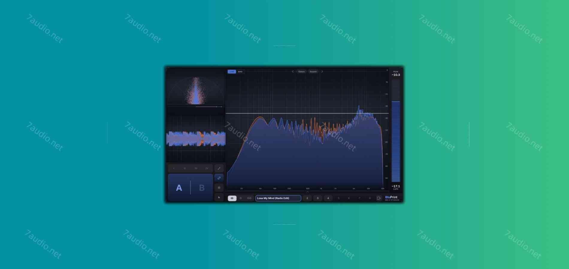 音频混音与参考插件 Big Z Studios BluPrint v1.5.2 WIN