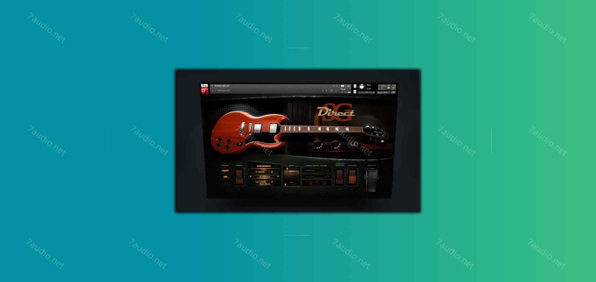 吉普森风格吉他音源 Soundprops Guitar Series Direct SG v2 KONTAKT