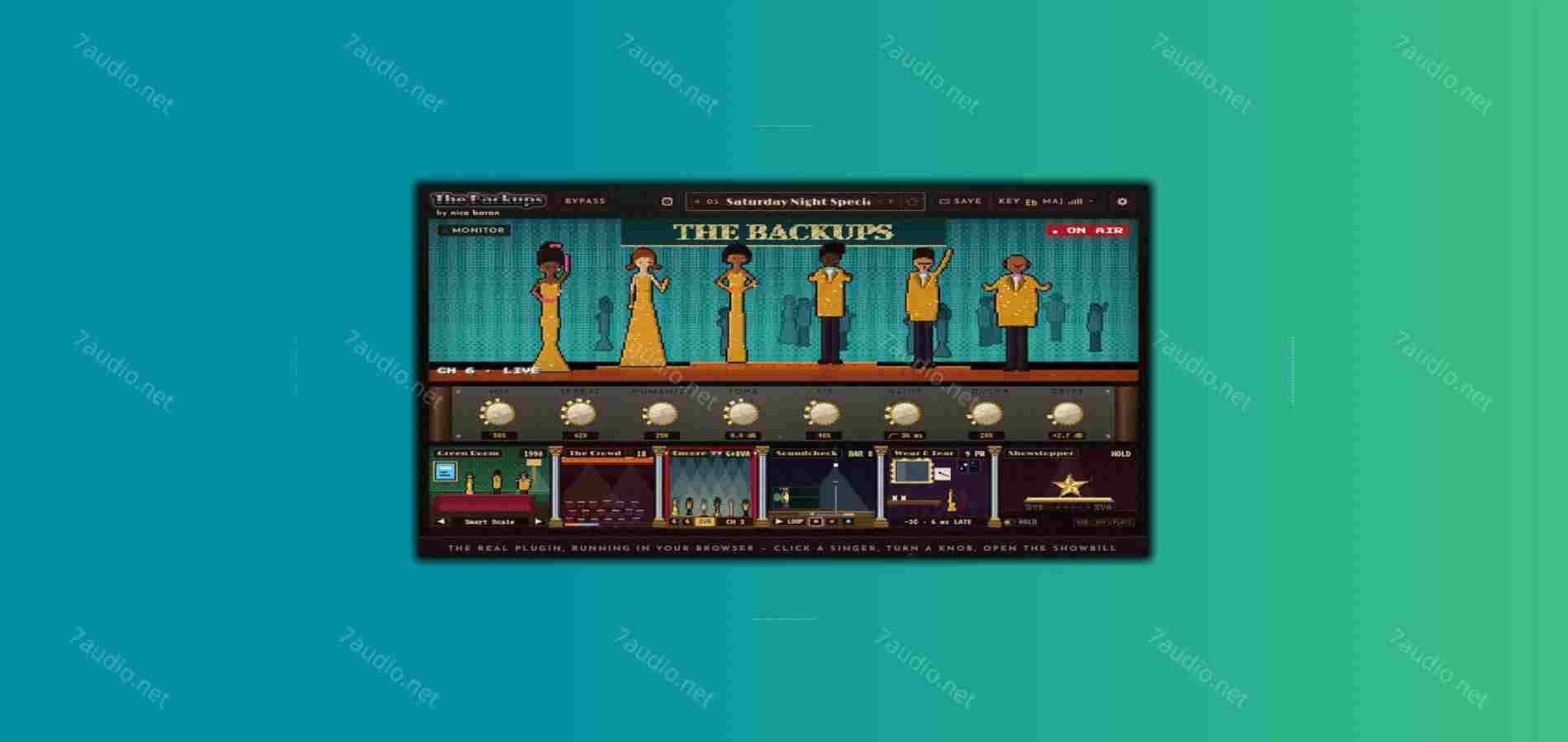和声伴唱效果插件 Nico Baran The Backups v1.0.0 R2R WIN