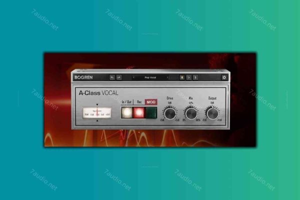 增加人声亮度空气感插件 Bogren Digital A-Class Vocal v1.0.1 R2R WIN-7audio