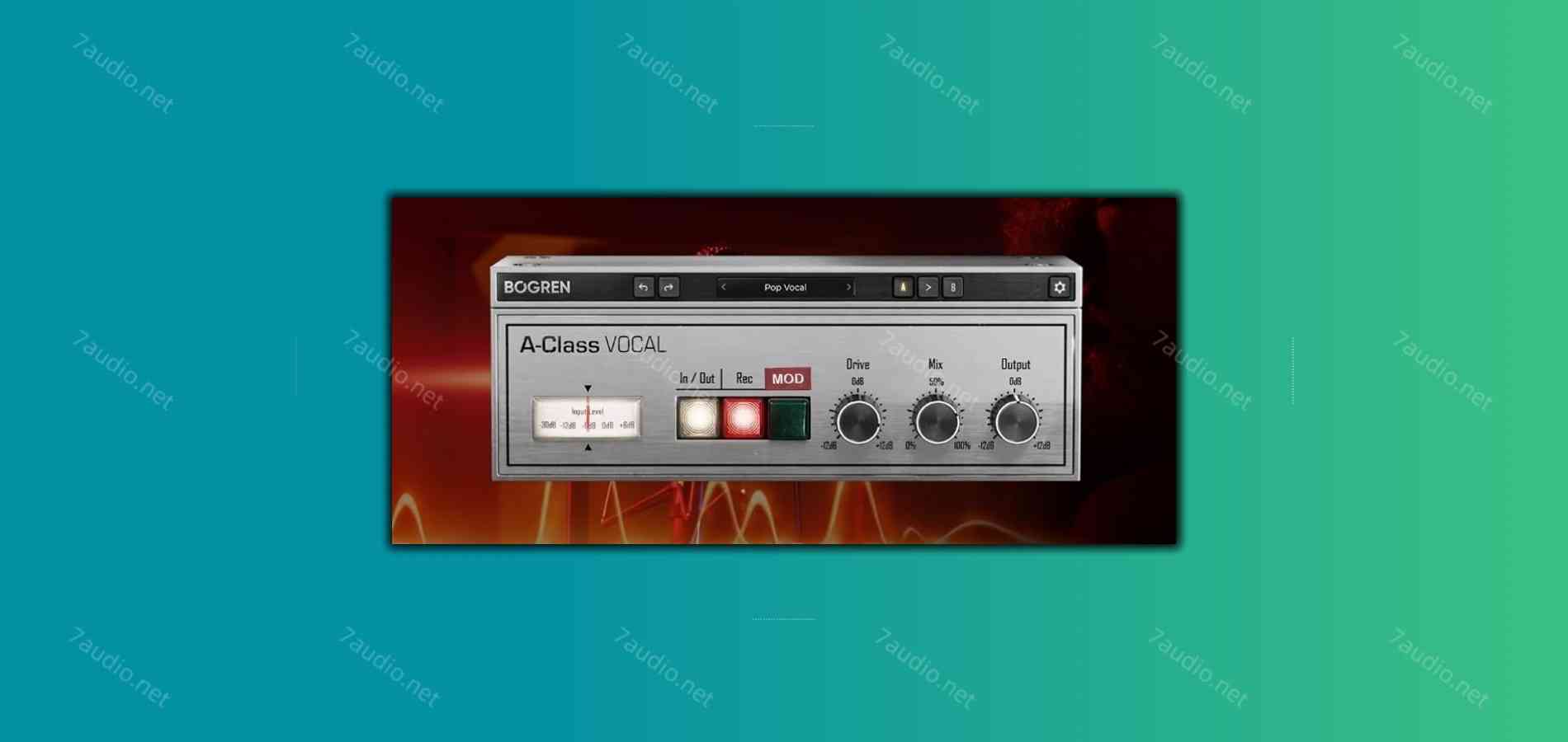 增加人声亮度空气感插件 Bogren Digital A-Class Vocal v1.0.1 R2R WIN