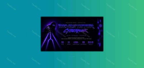 神经朋克风格音源 Keepforest Devastator Cyberpunk KONTAKT-7audio