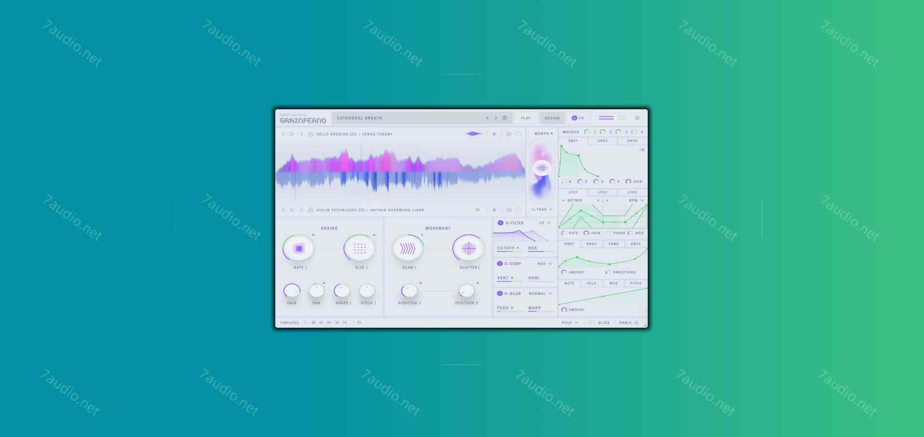 粒子合成器 BABY Audio Grainferno 1.2.0 WIN&MAC